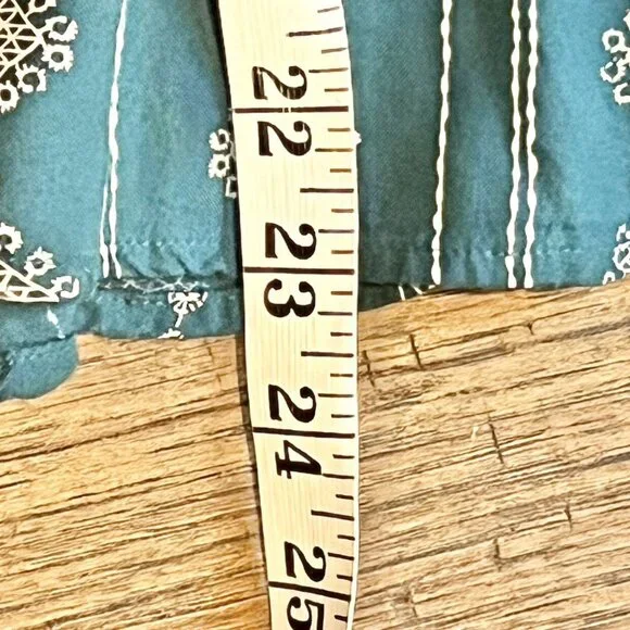 Wildling Teal Boho Nico Dress 4T